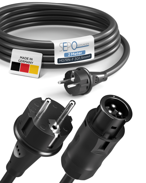 BC01 auf Schuko 2 Meter