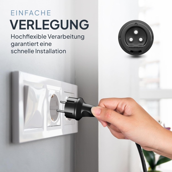 BC01 auf Schuko 2 Meter