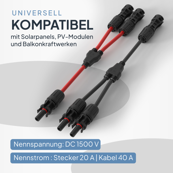 Solar Y-Stecker 6mm2