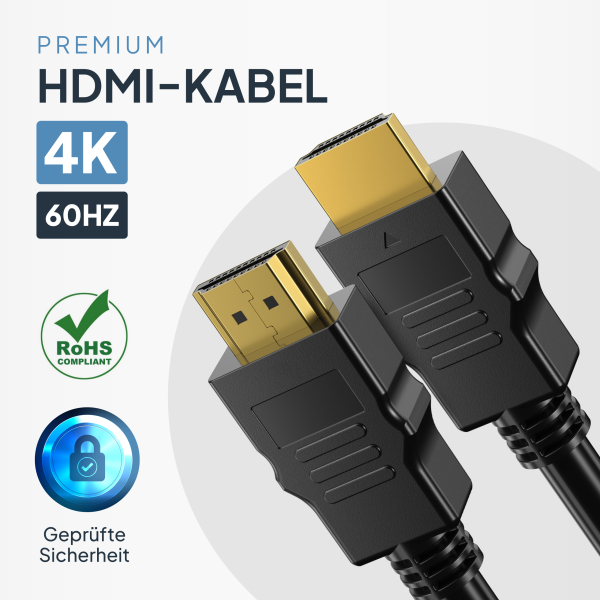 4K HDMI Kabel - 1,5 Meter